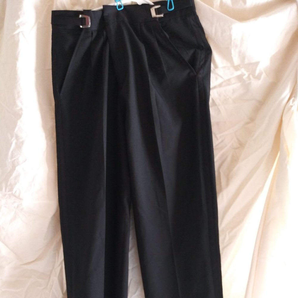 Black pants , size 31 adjustable, Girls, Band Pant